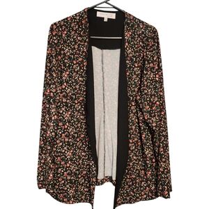 Socialite Curve floral blazer 1X